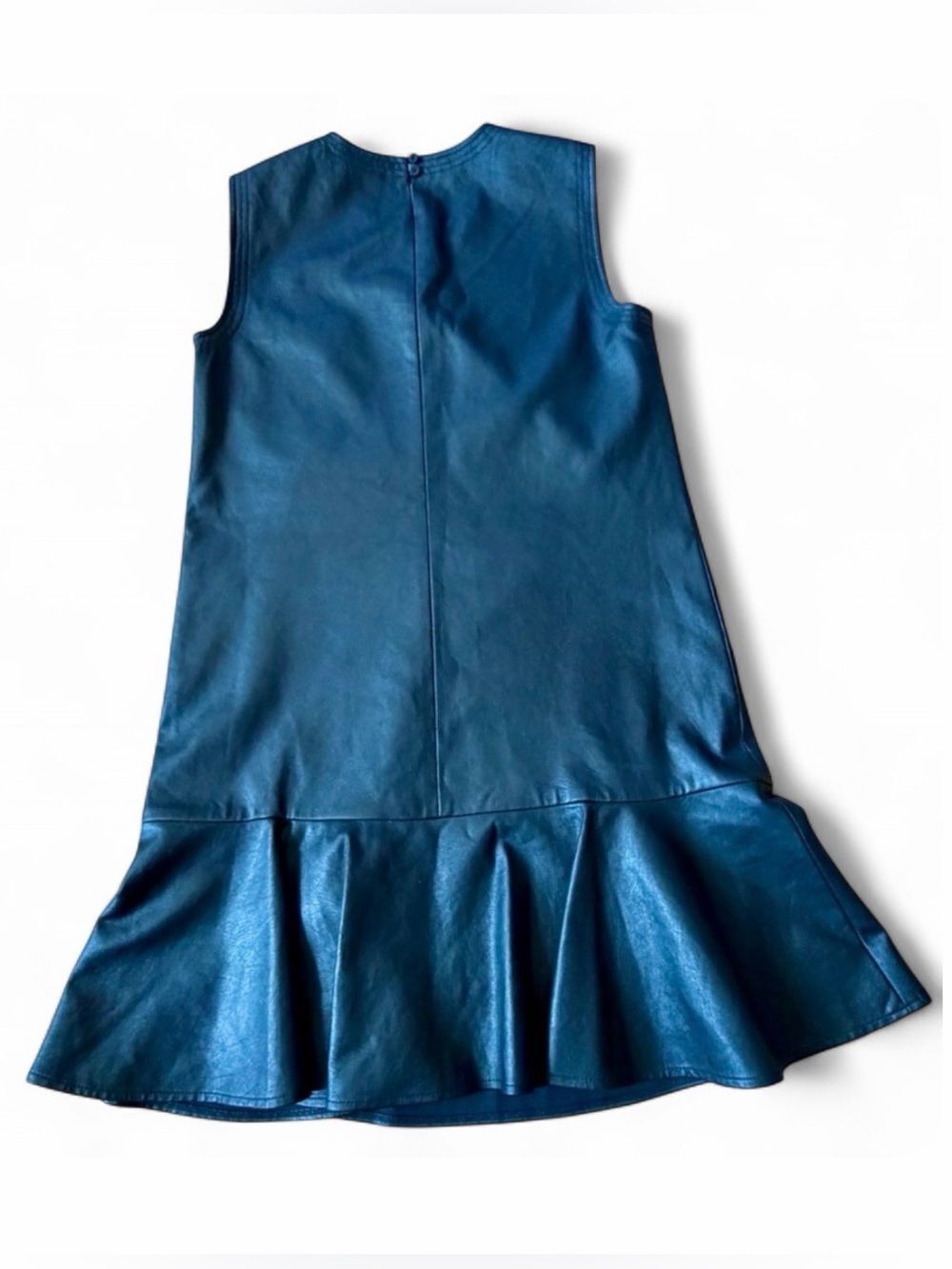 Bloomingdales BCBGMAXAZRIA Women’s Sheridan Faux Leather Sleeveless Black SizeXS - Picture 9 of 9